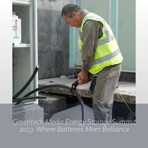 Greentech Media Energy Storage Summit 2023: Where Batteries Meet Brilliance
